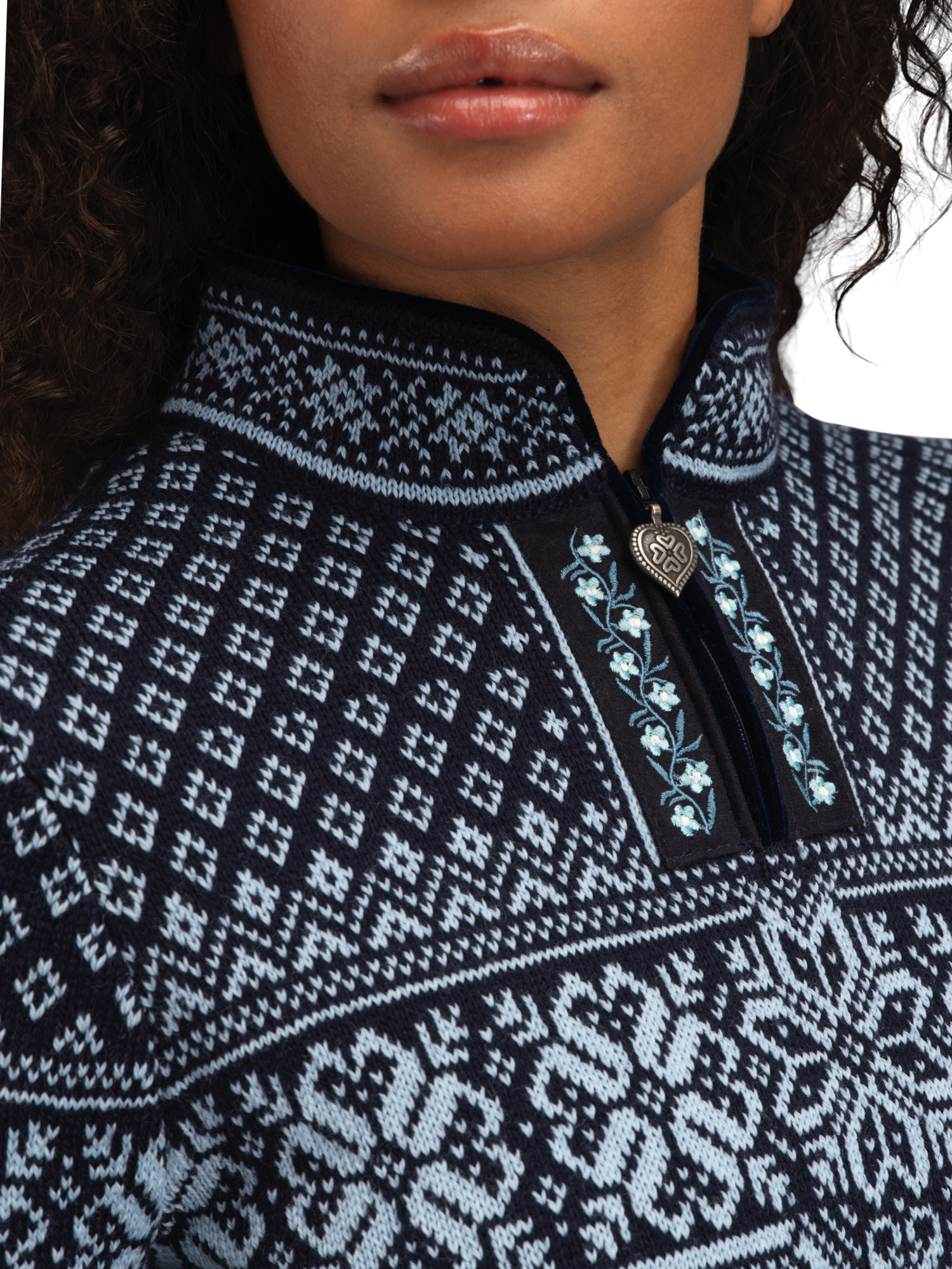 Peace ullgenser  Blå