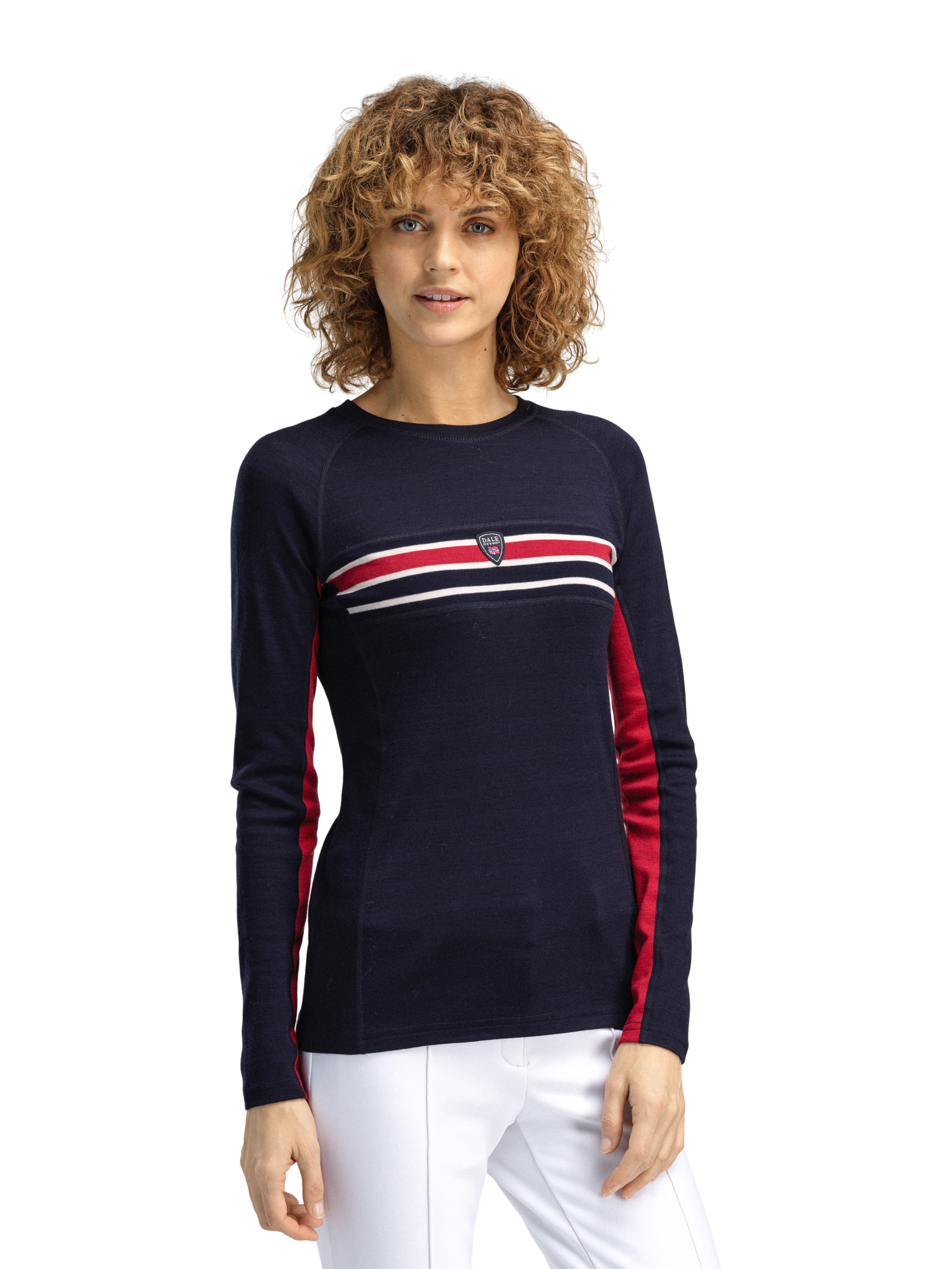 Aksla Baselayer Crew neck Navy