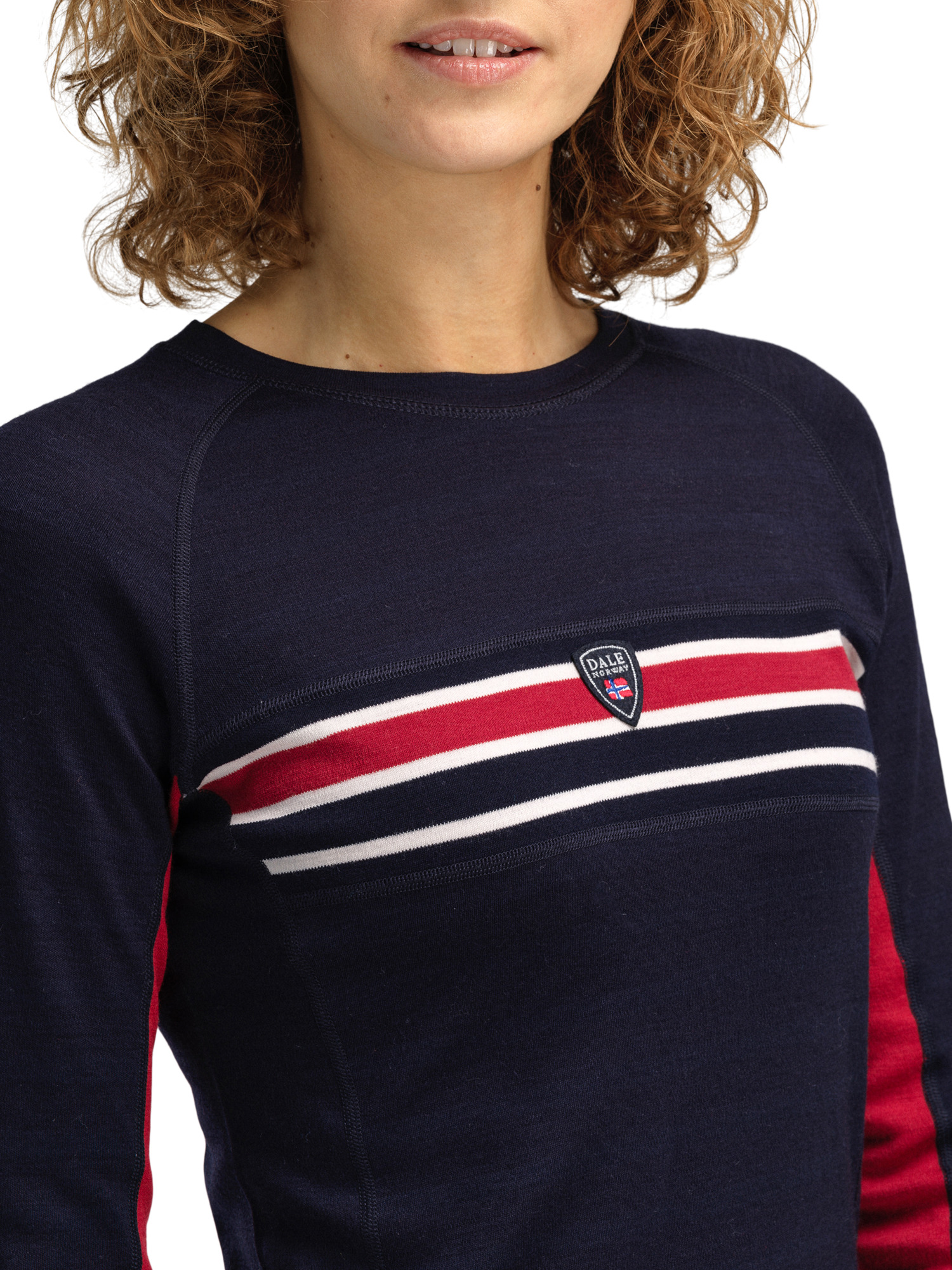 Aksla Baselayer Crew neck Navy