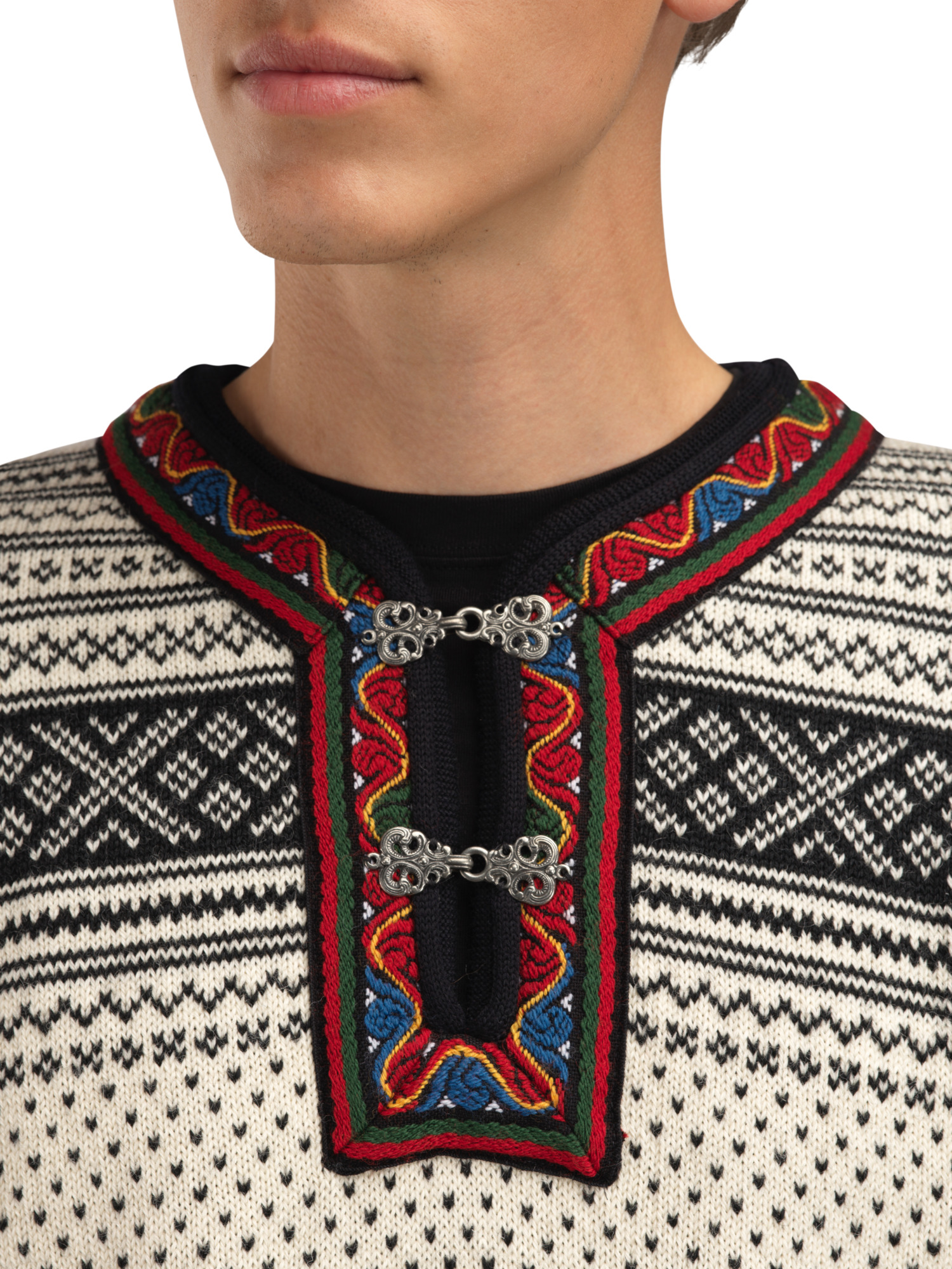 Setesdal genser - norsk ull Offwhite