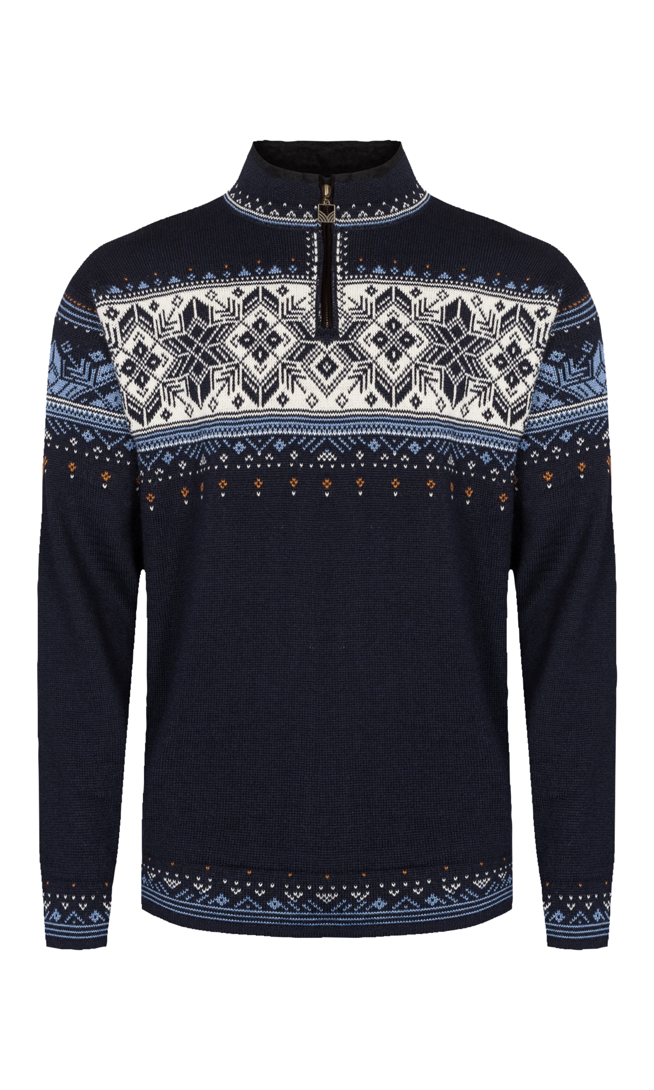 Blyfjell ullgenser unisex Navy