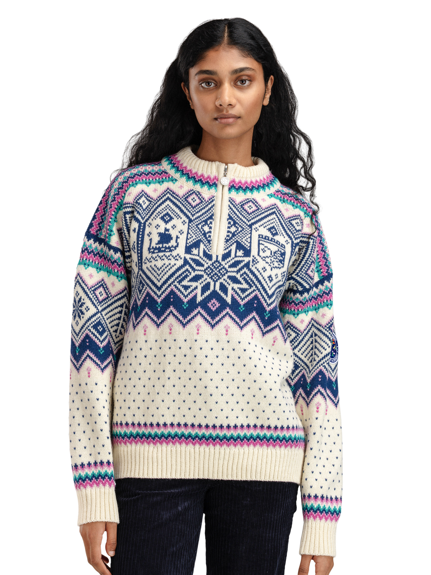 2025 Trondheim Ullgenser Hvit