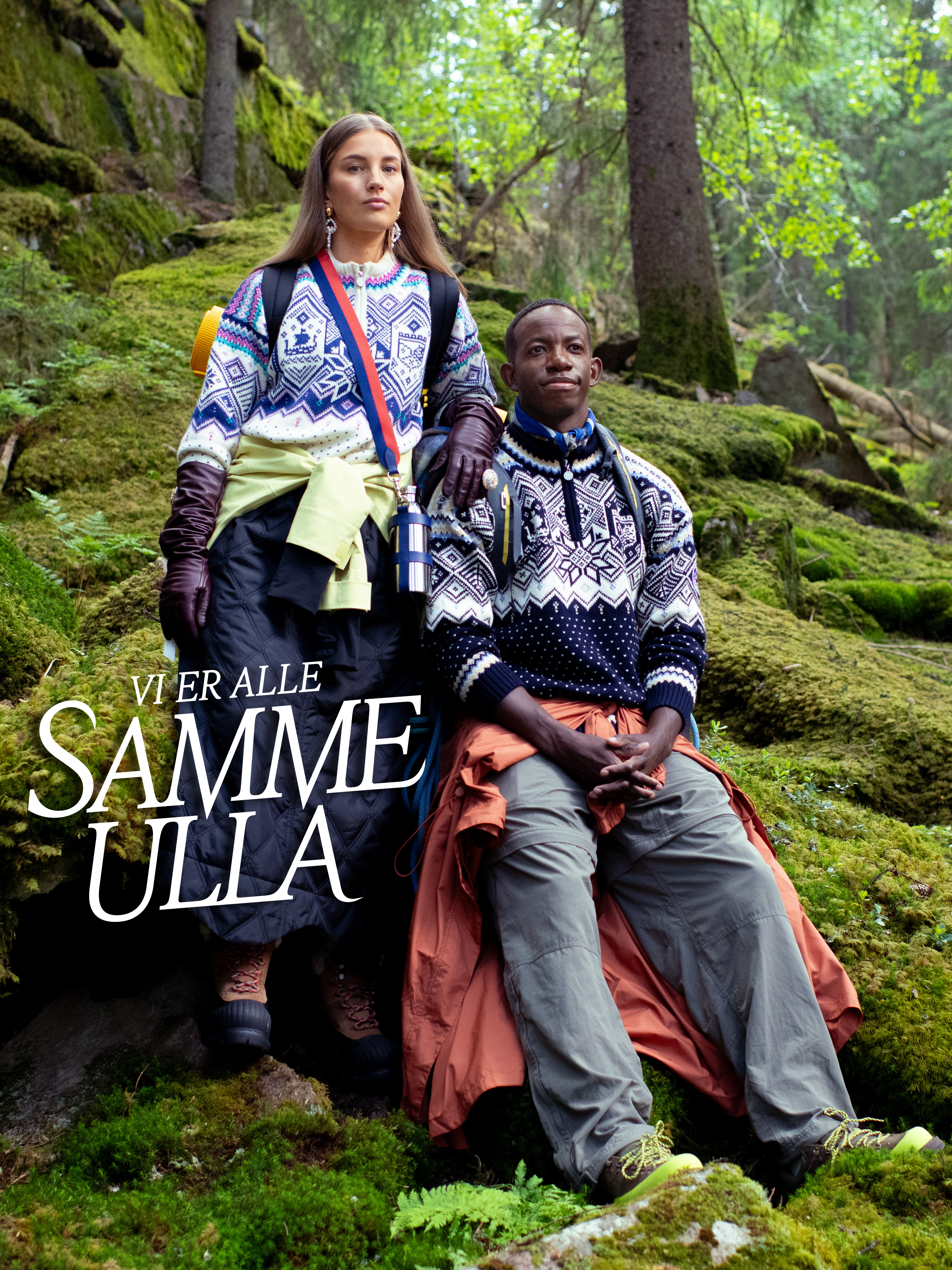 2025 Trondheim Ullgenser Hvit