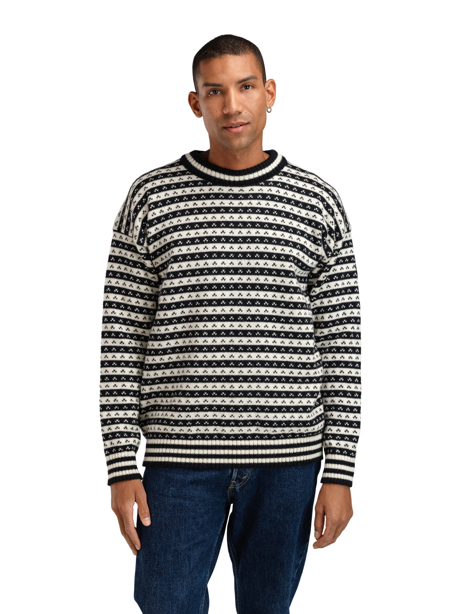 Skipsleia ullgenser - norsk ull Sort