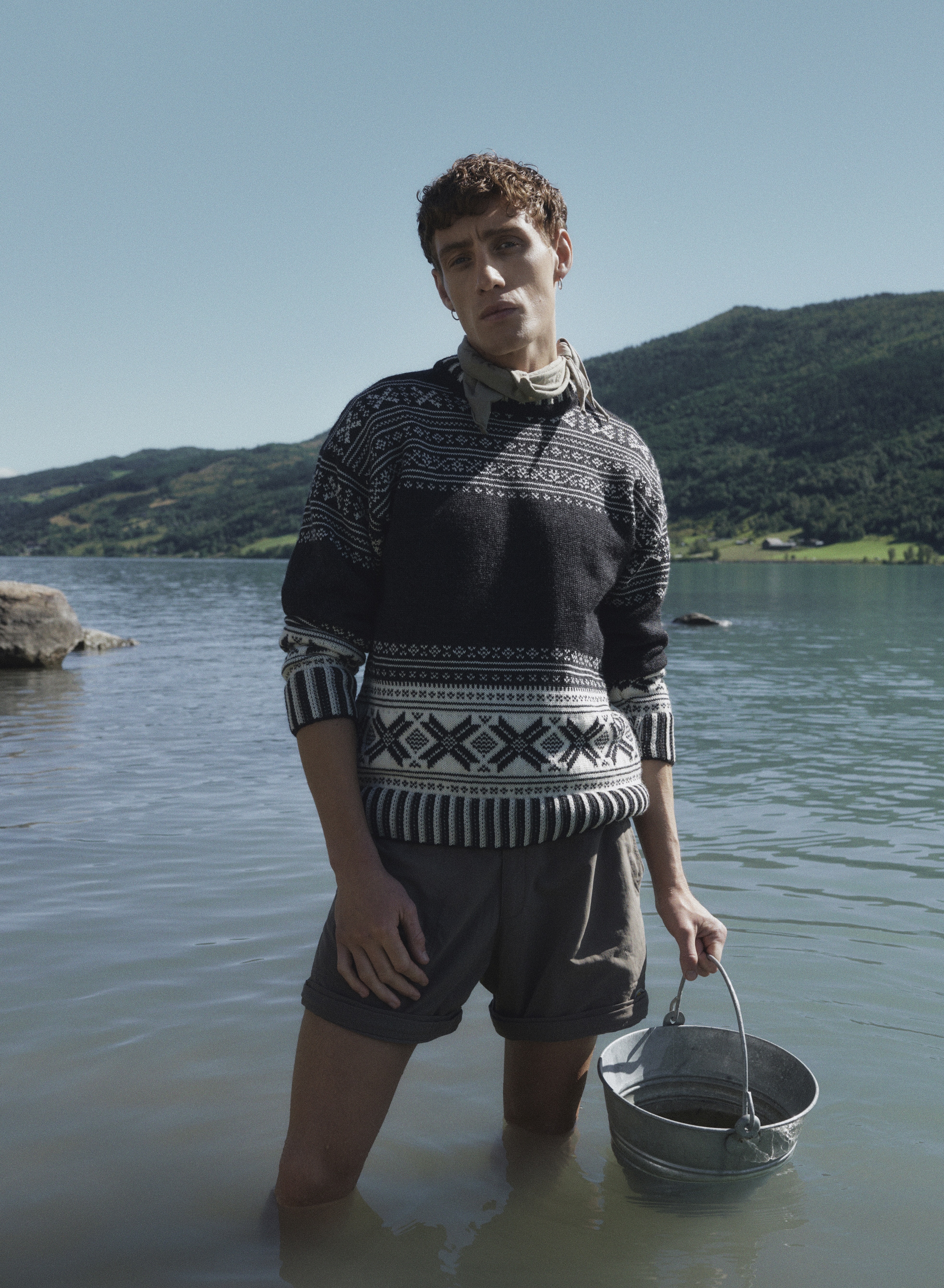 Torridal ullgenser herre Grå